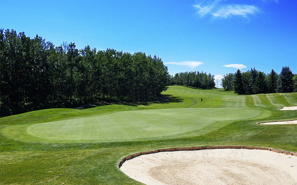 Innisfail Golf Club - Course Layout - Aspen 1