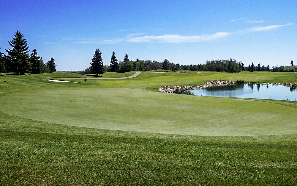 Innisfail Golf Club - Course Layout - Aspen 2