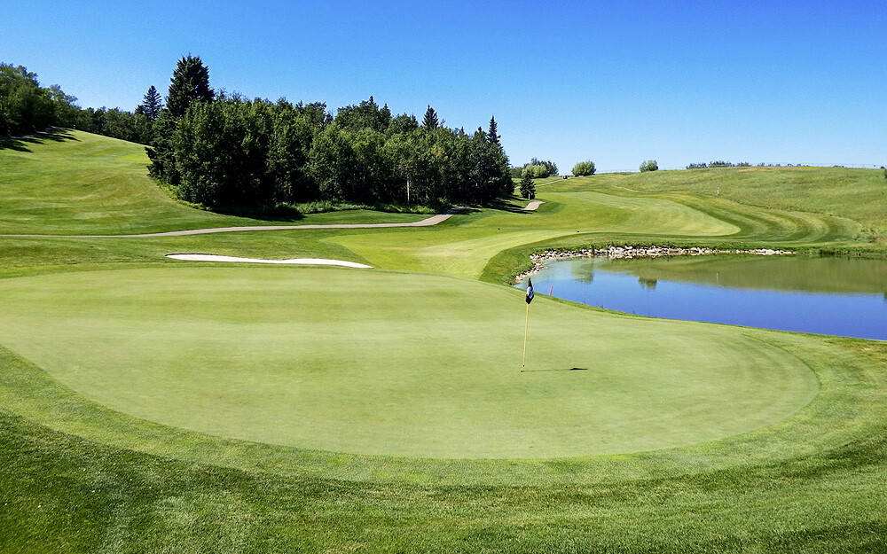 Innisfail Golf Club - Course Layout - Aspen 1