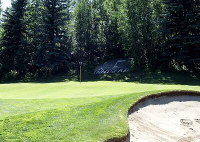 Innisfail Golf Club - Course Layout - Aspen 9