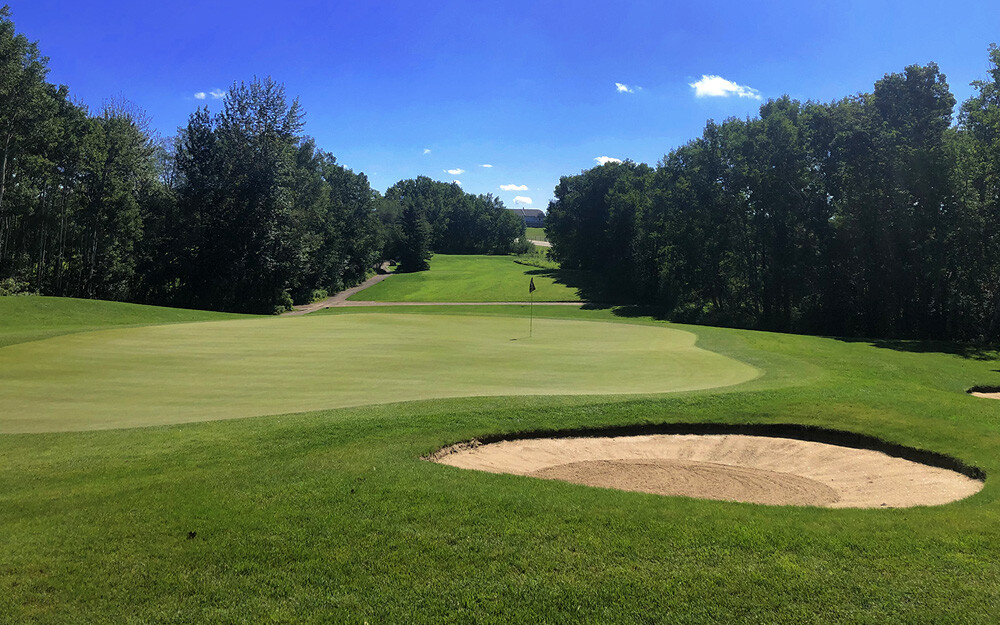 Innisfail Golf Club - Course Layout - Hazelwood 8