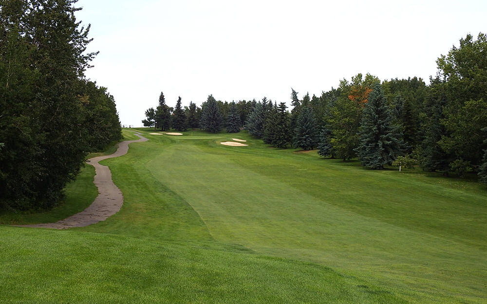 Innisfail Golf Club - Course Layout - Spruce 9