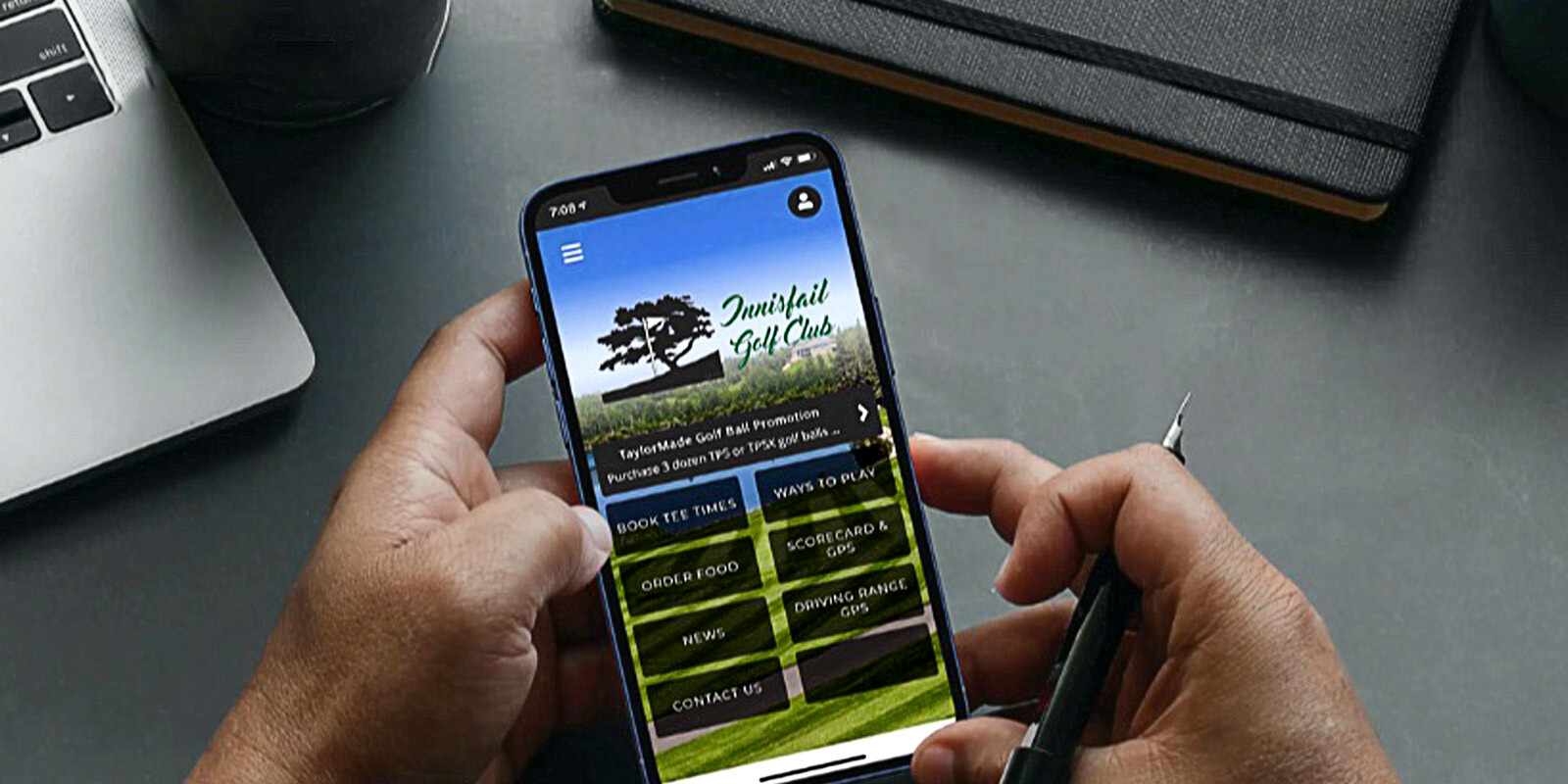 Innisfail Golf Club - IGC App Advertising - Corporate Advertising - IGC