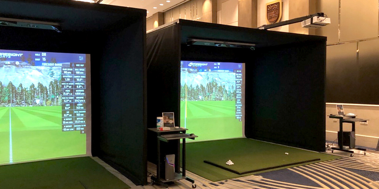 Innisfail Golf Club - Simulator Advertising - Corporate Advertising - IGC