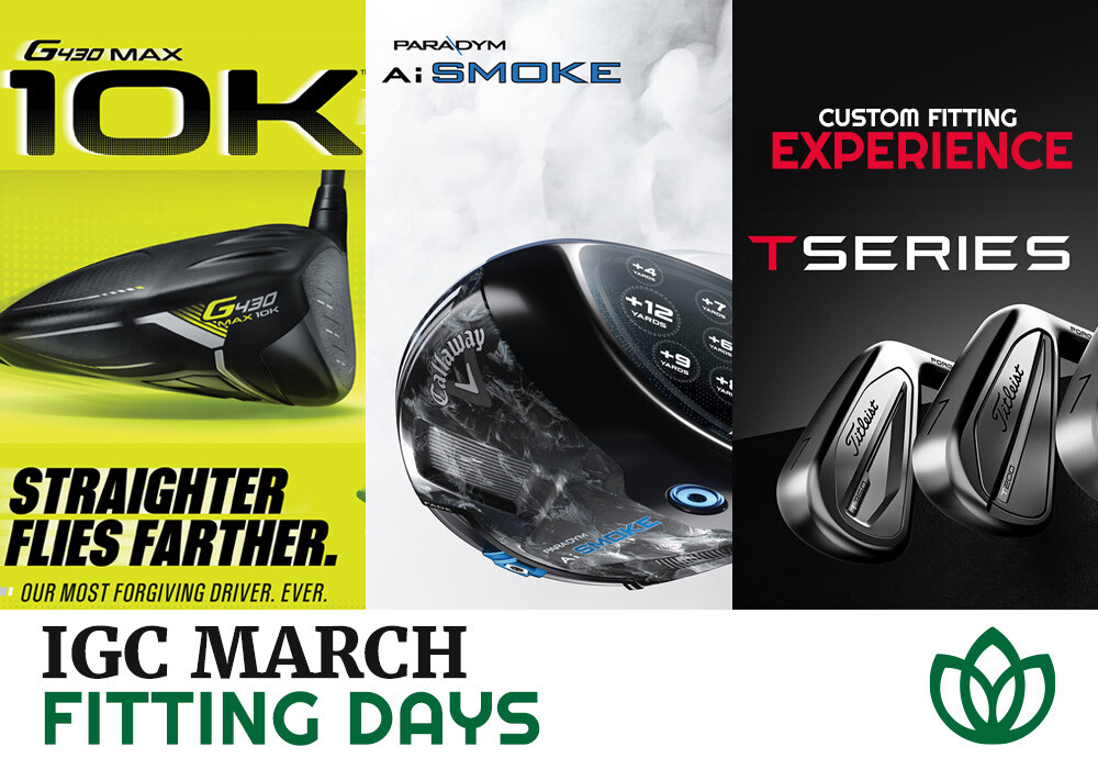 March Fitting Days - Innisfail Golf Club