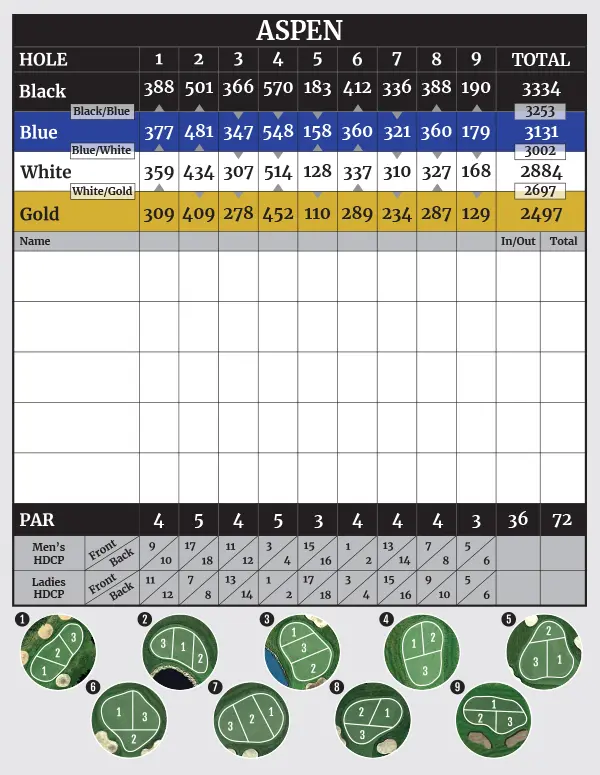 Innisfail-Golf-Club-Golf-Course-Scorecard-Aspen-2026 IGC Scorecard - Aspen - Innisfail Golf Club - Alberta