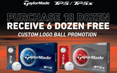 Corporate Custom Logo Golf Balls Promo from TaylorMade