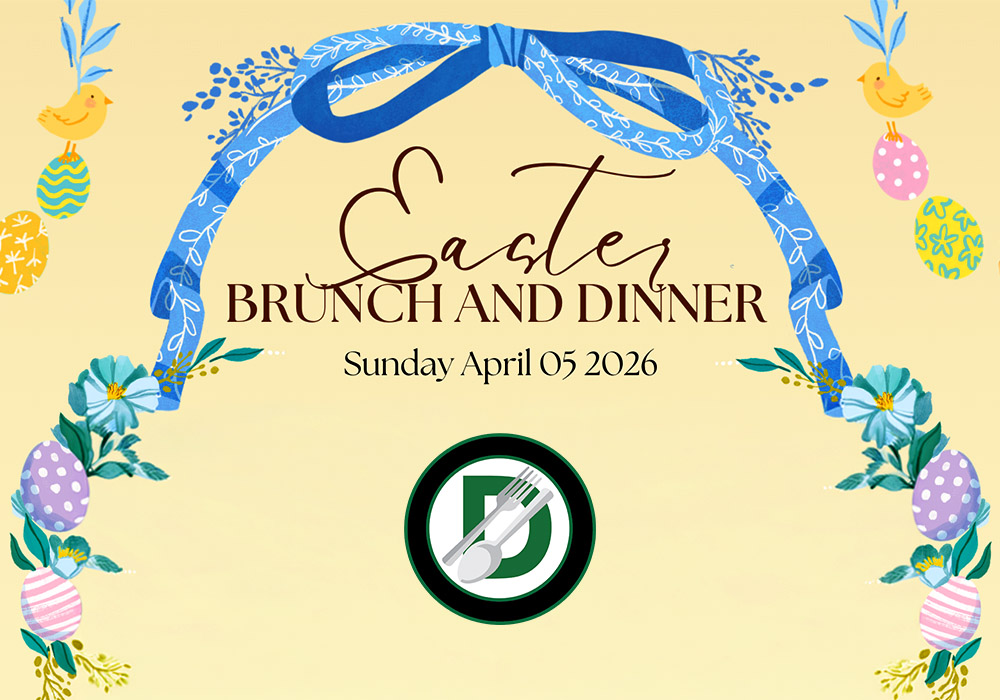 Easter Festivities - Divots Restaurant - Innisfail Golf Club - Alberta