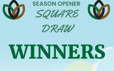 Season Opener Square Draw Winners