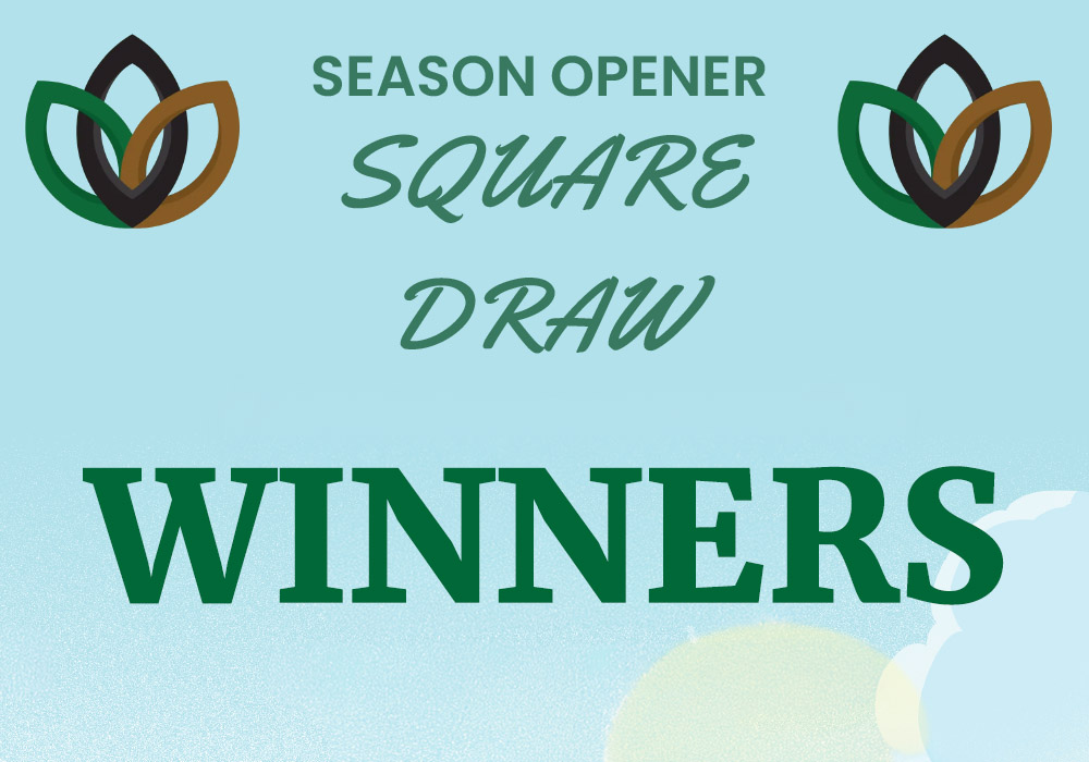 Season Opener Sqaure Draw - Winners Announcement - Innisfail Golf Club